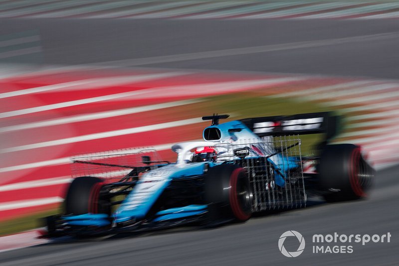 Robert Kubica, Williams FW42 con sensores aerodinámicos