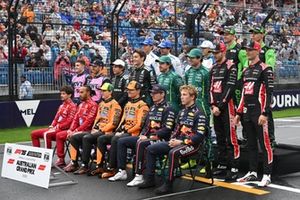 F1 drivers group photo