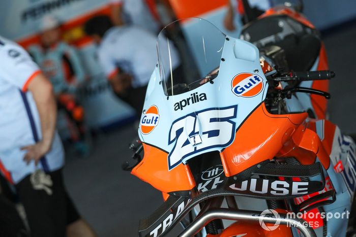 Trackhouse Racing bike detail