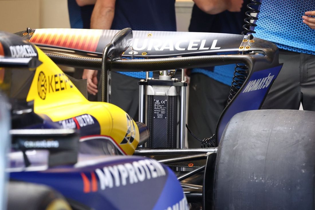 Detalles técnicos del Williams FW46