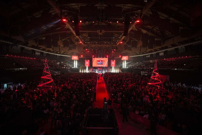 Campeones en celebración