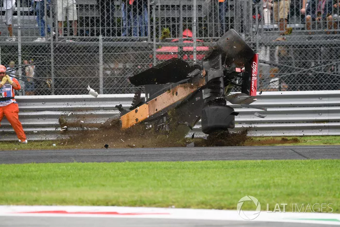 El accidente de Marcus Ericsson, Sauber C37