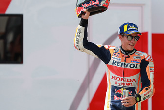 Podio: tercero, Marc Marquez, Repsol Honda Team
