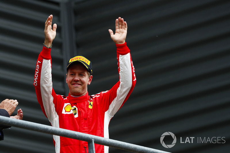 1. Sebastian Vettel - Letzter Sieg: Großer Preis von Belgien 2018 für Ferrari
