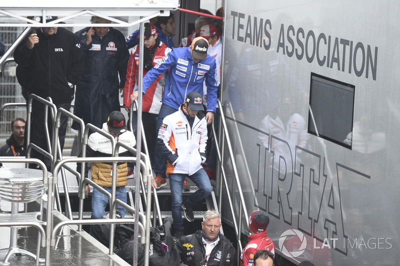 Дані Педроса, Repsol Honda Team, після засідання Комісії з безпеки