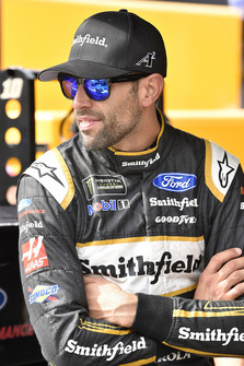 Aric Almirola, Stewart-Haas Racing, Ford Fusion Smithfield Anytime Favorites