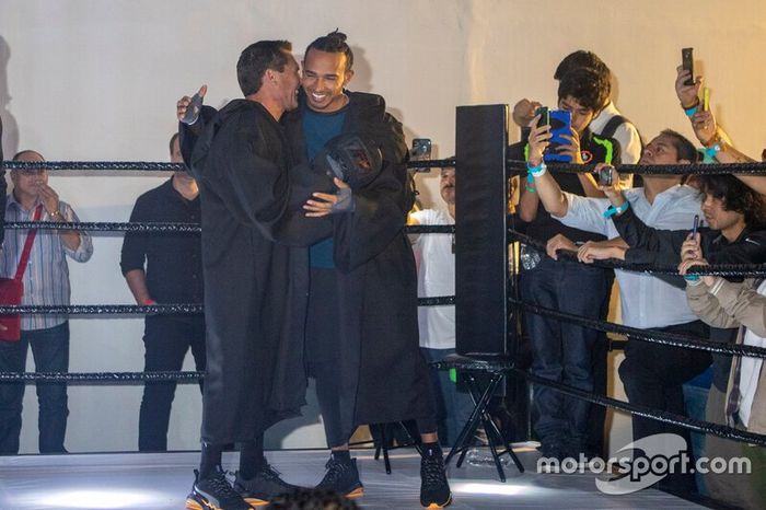 Lewis Hamilton, Mercedes y Julio César Chávez, excampeón mundial de boxeo
