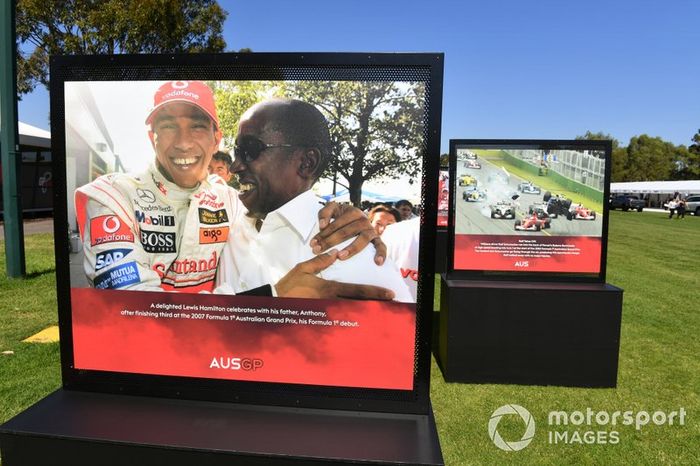 Paneles históricos de la Formula 1