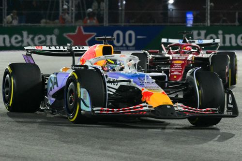 Charles Leclerc, Ferrari, Isack Hadjar, Racing Bulls Team