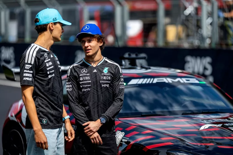 George Russell, Mercedes, Andrea Kimi Antonelli, Mercedes