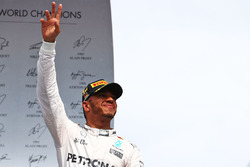 Podium: 1. Lewis Hamilton, Mercedes AMG F1