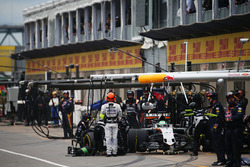 Нико Росберг, Sahara Force India F1 VJM09 во время пит-стопа