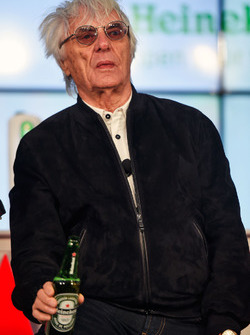 Bernie Ecclestone, anuncio de patrocinio de Heineken