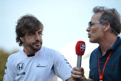 Fernando Alonso, McLaren avec Jacques Villeneuve