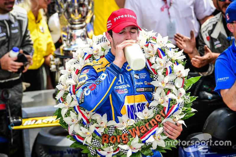 Alexander Rossi, Herta - Andretti Autosport Honda, ganador de la carrera