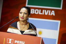 Wilma Alanoca Mamani, Ministro de turismo y culturas de Bolivia