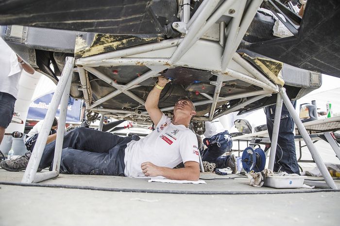 Peugeot Sport en el vivac