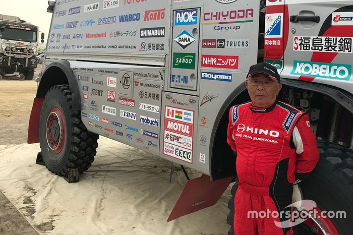 Yosimasha Sugawara, Hino Motors, el abuelo del Dakar (76 años)