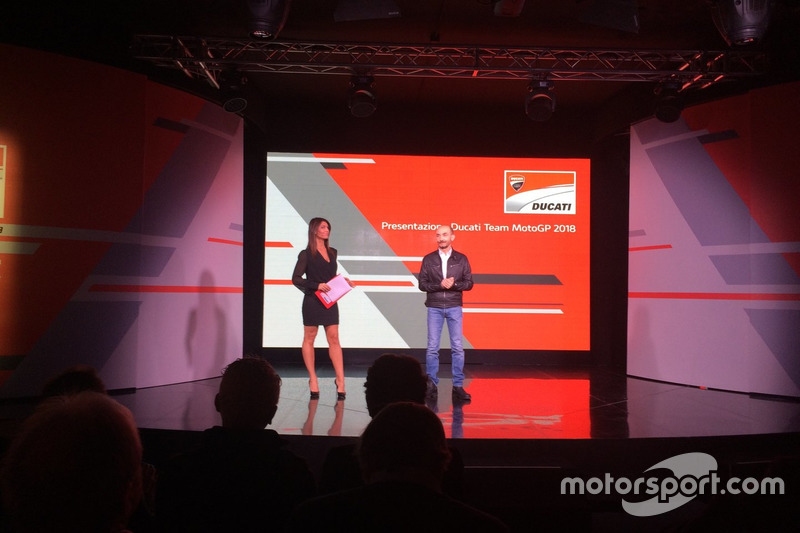 Barbara Pedrotti y Claudio Domenicali, CEO Ducati