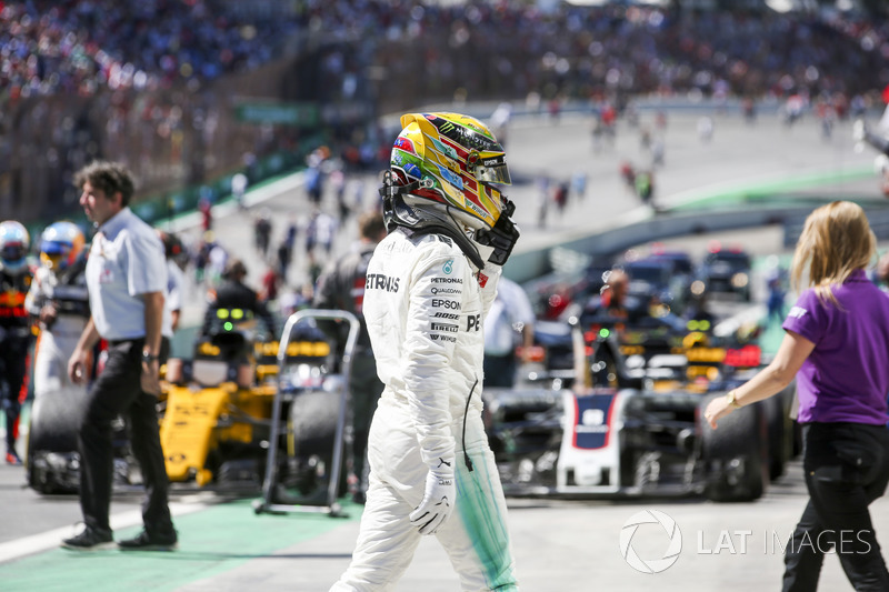 Lewis Hamilton, Mercedes AMG F1, Parc Ferme