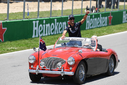 Daniel Ricciardo, Red Bull Racing on the drivers parade