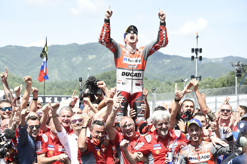 Race winner Jorge Lorenzo, Ducati Team