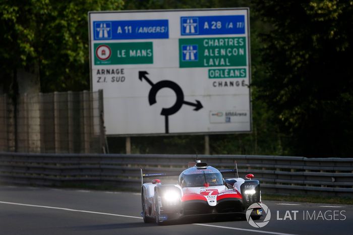 #7 Toyota Gazoo Racing Toyota TS050: Mike Conway, Kamui Kobayashi, Jose Maria Lopez, Fernando Alonso