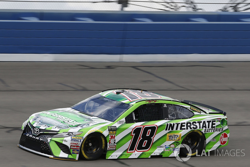 2. Kyle Busch, No. 18 Joe Gibbs Racing Toyota Camry