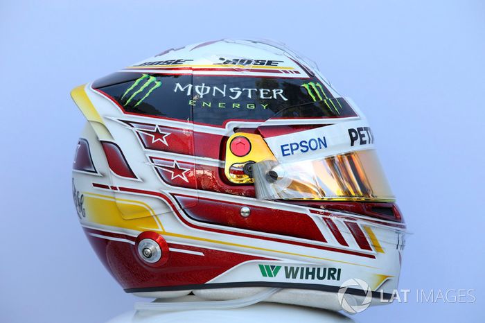 Casco de Lewis Hamilton, Mercedes-AMG F1