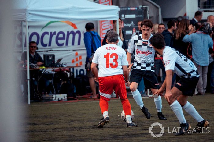 Charles Leclerc, Sauber y Alex Caffi