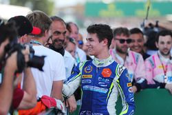 Third place Lando Norris, Carlin