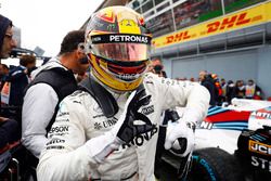 Polesitter Lewis Hamilton, Mercedes AMG F1