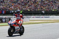 Andrea Dovizioso, Ducati Team fête sa victoire