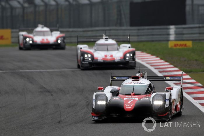 #7 Toyota Gazoo Racing Toyota TS050 Hybrid: Mike Conway, Kamui Kobayashi, Jose Maria Lopez