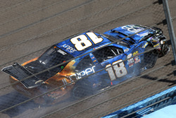 Choque, Daniel Suárez, Joe Gibbs Racing Toyota