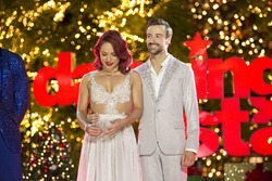 James Hinchcliffe y Sharna Burgess