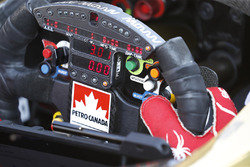 James Hinchcliffe, Schmidt Peterson Motorsports Honda stuurwiel