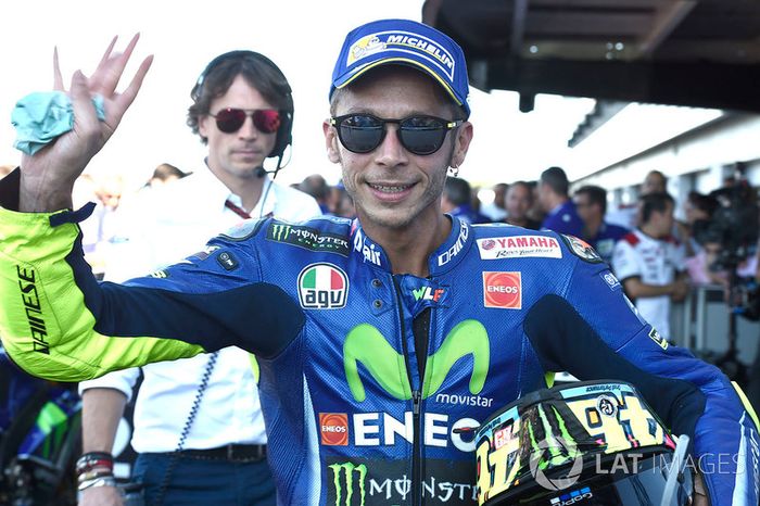 Tercer lugar Valentino Rossi, Yamaha Factory Racing