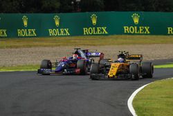 Jolyon Palmer, Renault Sport F1 Team RS17, Pierre Gasly, Scuderia Toro Rosso STR12