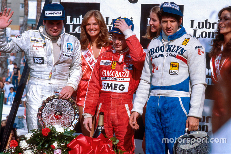 1. Gilles Villeneuve, Ferrari; 2. Jody Scheckte, Ferrarir; 3. Alan Jones, Williams