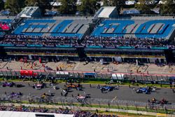 La parrilla desde el aire