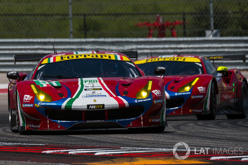 #51 AF Corse Ferrari 488 GTE: Джеймс Каладо, Алессандро П'єр Гуіді