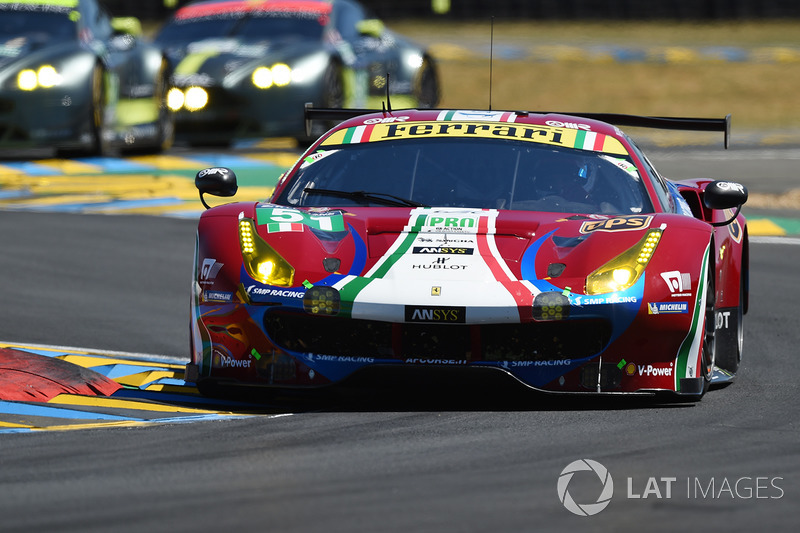 #51 AF Corse Ferrari 488 GTE: James Calado, Alessandro Pier Guidi, Michele Rugolo