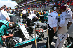 Peter Bonnington, Mercedes AMG F1 con Lewis Hamilton, Mercedes AMG F1