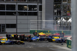 Norman Nato, Racing Engineering, Sean Gelael, Pertamina Campos Racing, Alex Lynn,, DAMS, Sergio Canamasas, Carlin, Gustav Malja, Rapax, Arthur Pic, Rapax, Philo Paz Armand, Trident & Nicholas Latifi, DAMS