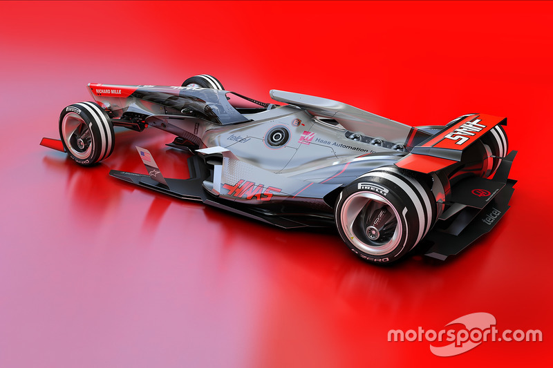 Haas F1 Team 2030 fantezi tasarım