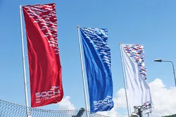 Sochi Autodrom vlaggen