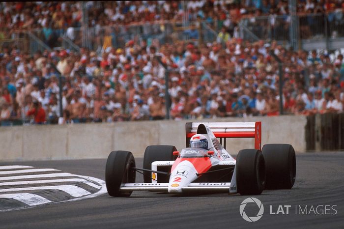 48. Alain Prost - McLaren MP4/5-Honda - GP da Grã-Bretanha de 1989