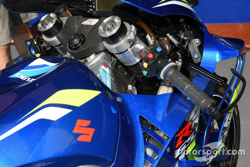 Team Suzuki MotoGP bike detail