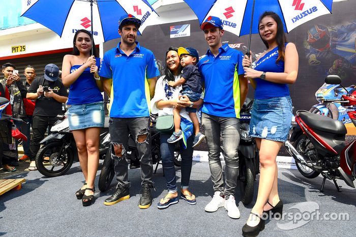Alex Rins, Team Suzuki MotoGP, Andrea Iannone, Team Suzuki MotoGP